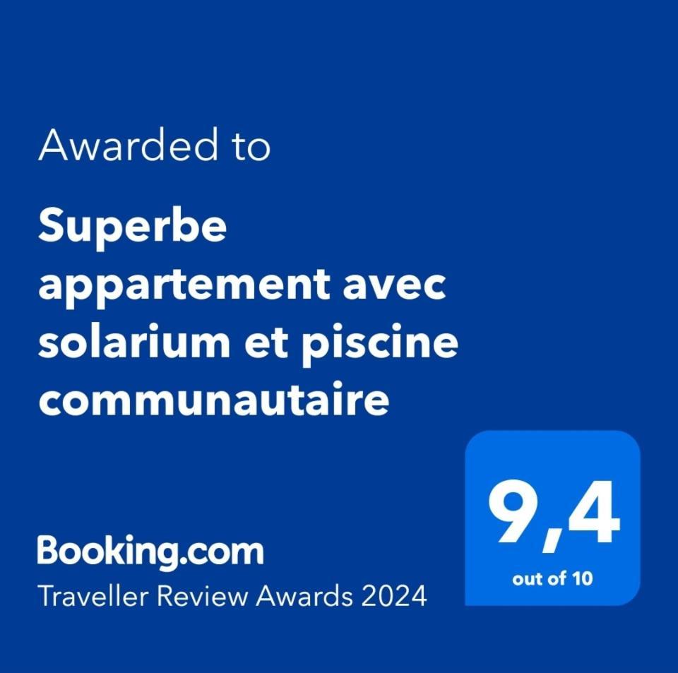Superbe Appartement Avec Solarium Et Piscine Communautaire โรเซส ภายนอก รูปภาพ
